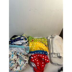 Baby Mystery Mixed cloth diaper lot